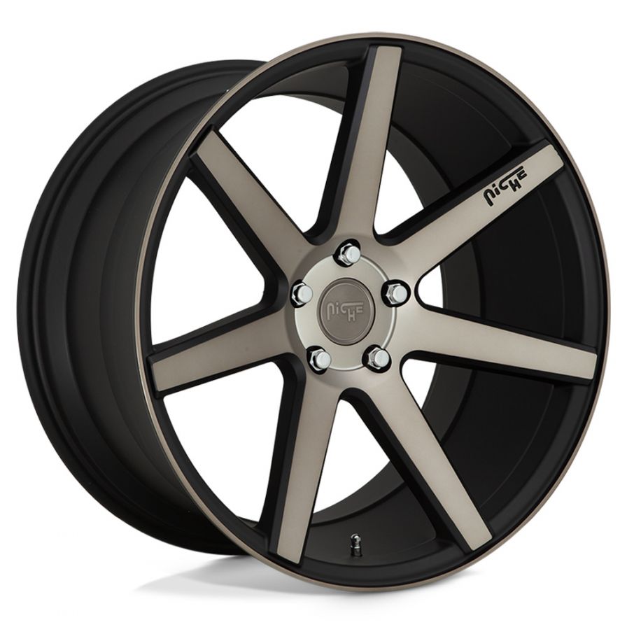 Niche Wheels<br>Verona Matte Black Machined (20x10)